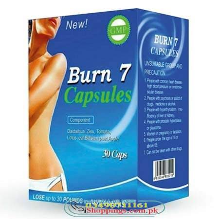 Burn 7 Slimming Capsule in Pakistan