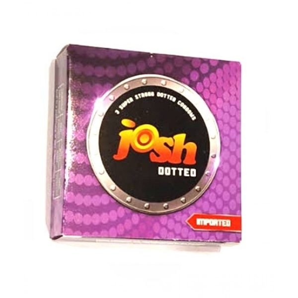 Discounted Store JOSH Dotted Condoms Pack Of 3 ishopping