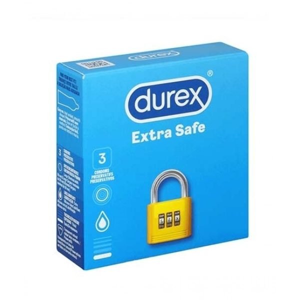 Durex Extra Safe Condom (Pack Of 3) ishopping