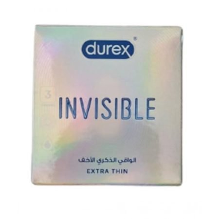 Durex Invisible Extra Thin Condom Pack of 3 ishopping