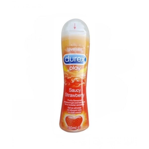 Durex Play Saucy Strawberry Lube Gel 50ml ishopping